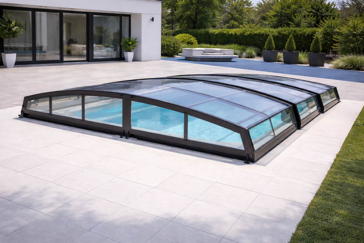 Abris piscine bas stela